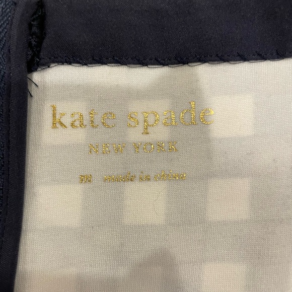 Kate Spade Navy and White Pointe Fiorella Dress Medium - Picture 2 of 7